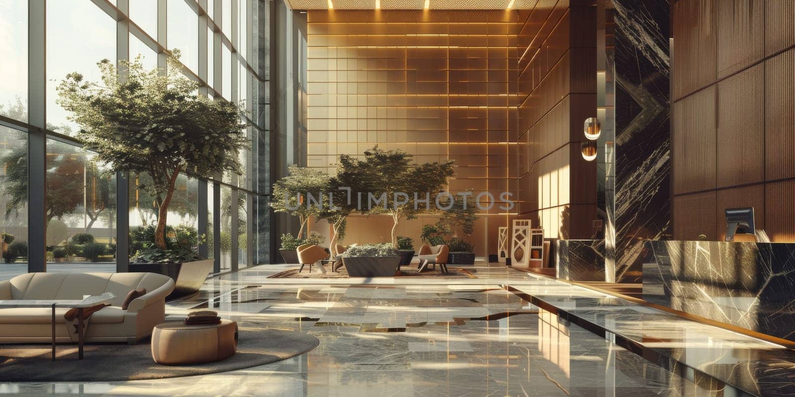 Professional environment with a structured layout pattern.