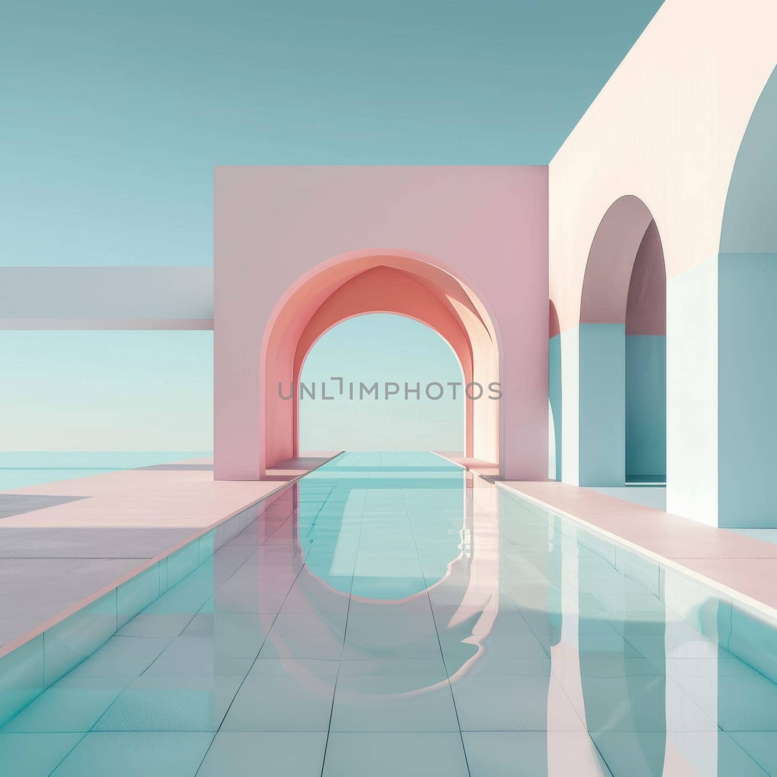 Simple, clean background in a minimalist modern style.