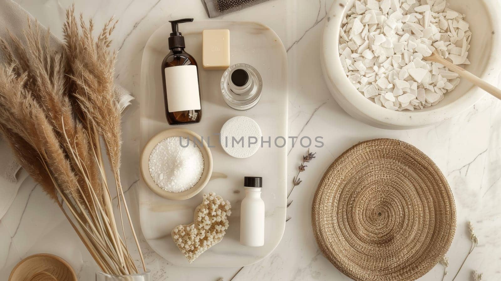Simple arrangement of self-pampering essentials