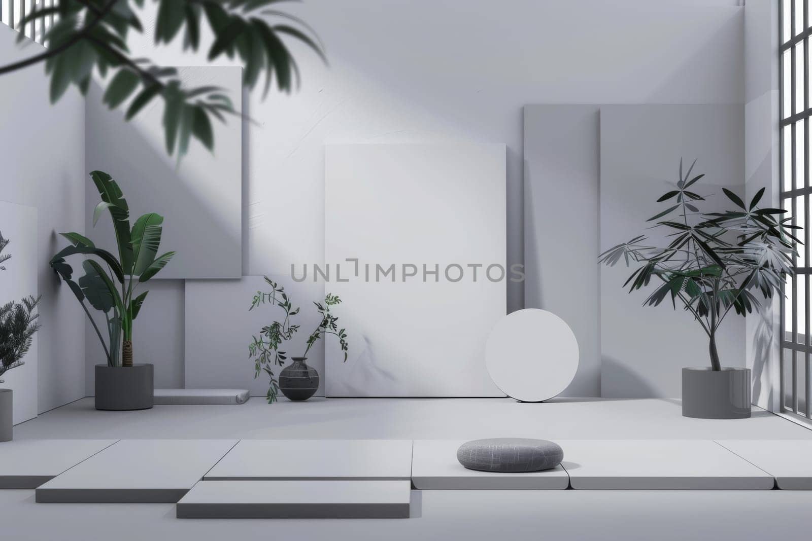 Simple yet effective mockup setup with ample room for customization.