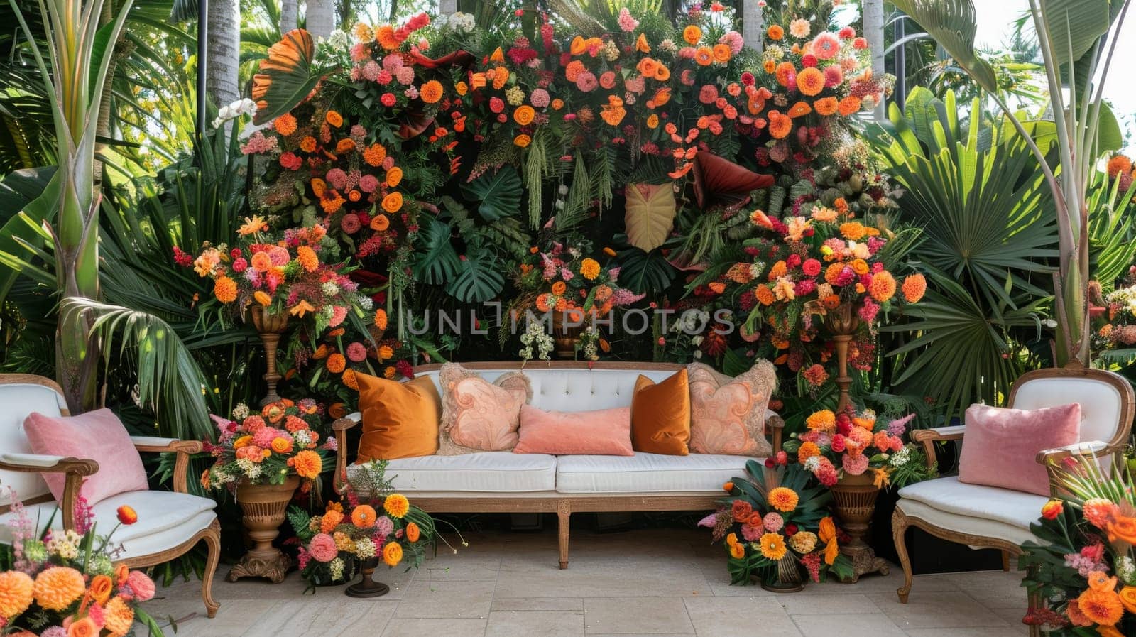Unique party design showcasing a one-of-a-kind pattern arrangement