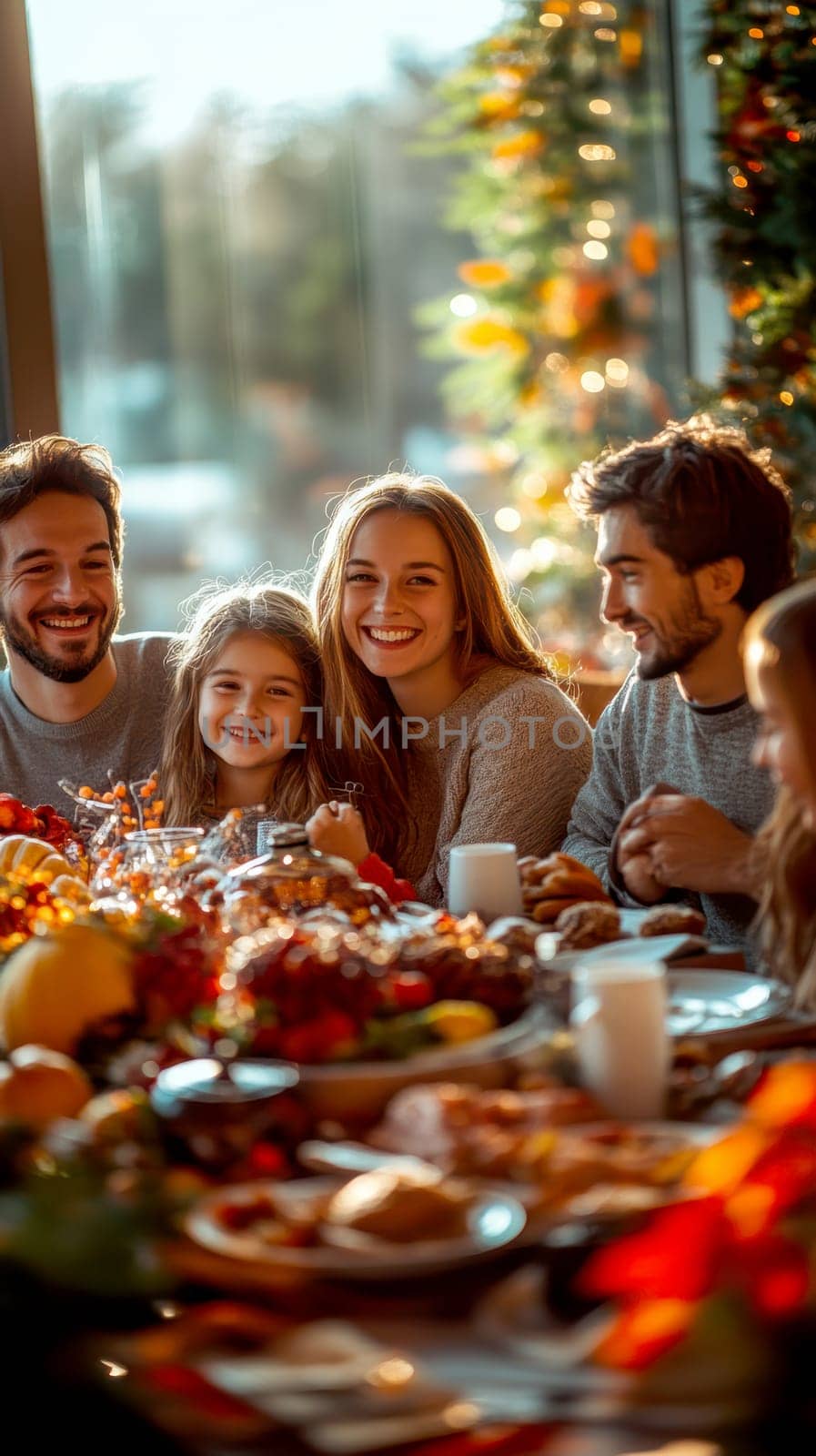 thanks giving traditions around the world, coffee, dessert . AI generative.