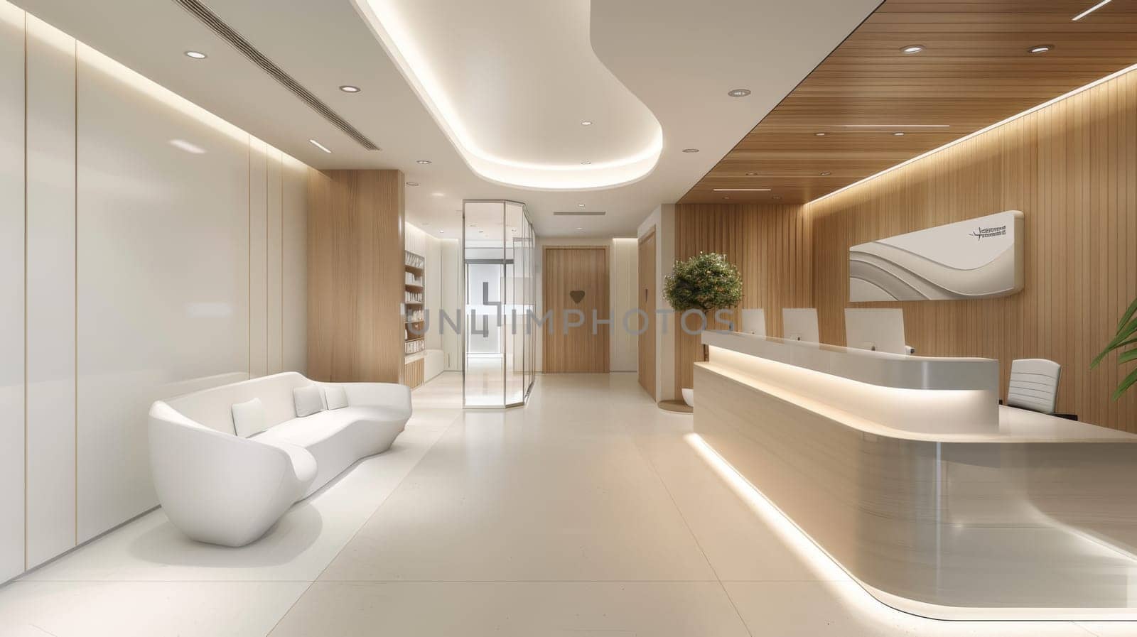 A sleek clinic space designed for nutritionists