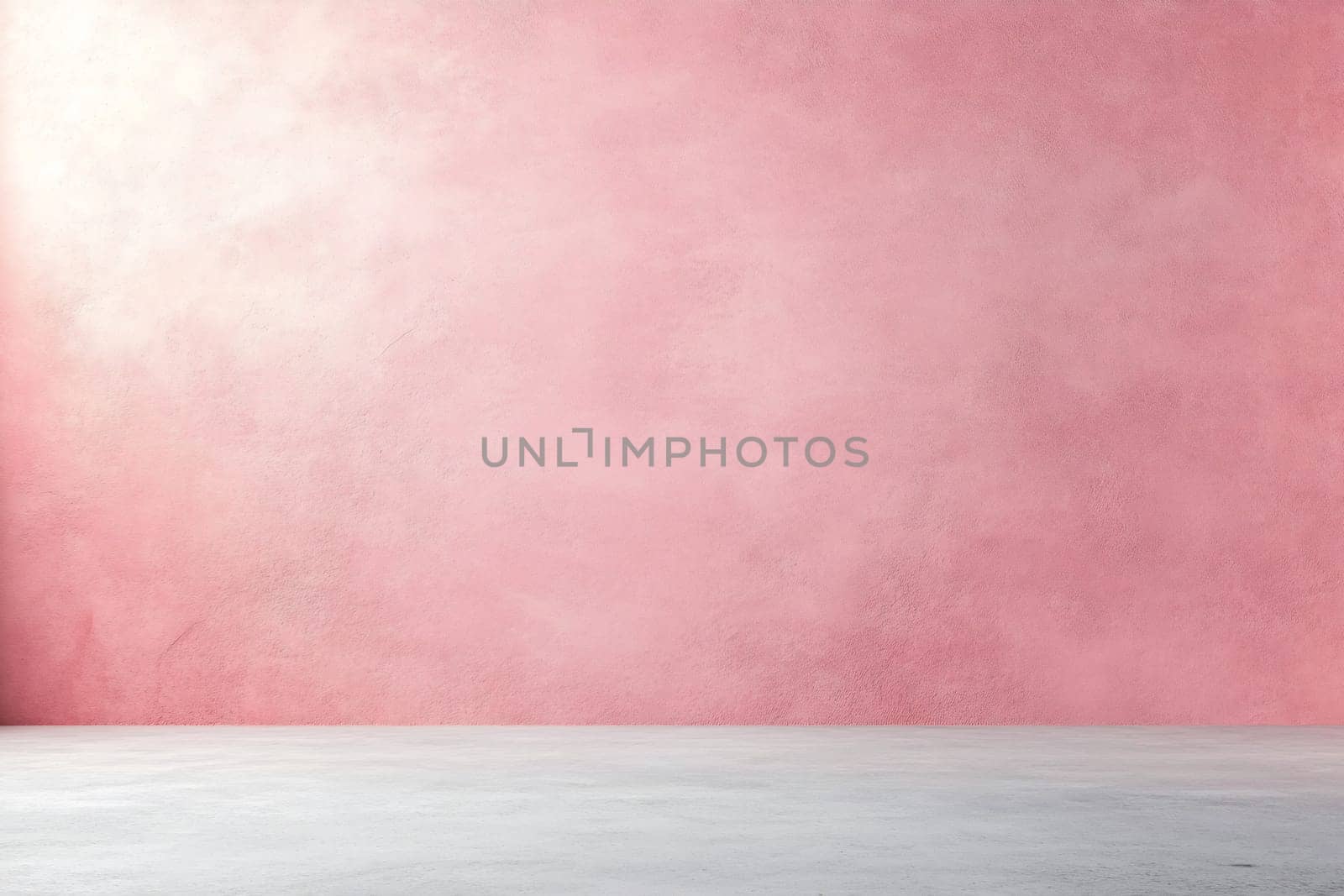 A soft pink wall complements a minimalist setting, creating a serene atmosphere perfect for various decorative uses.