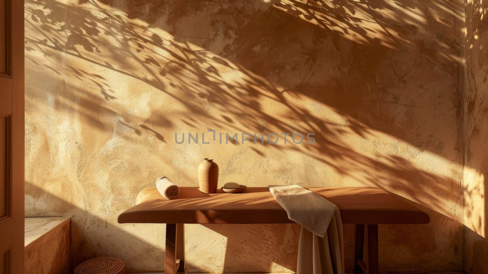 Dramatic shadows highlighting the allure of wellness