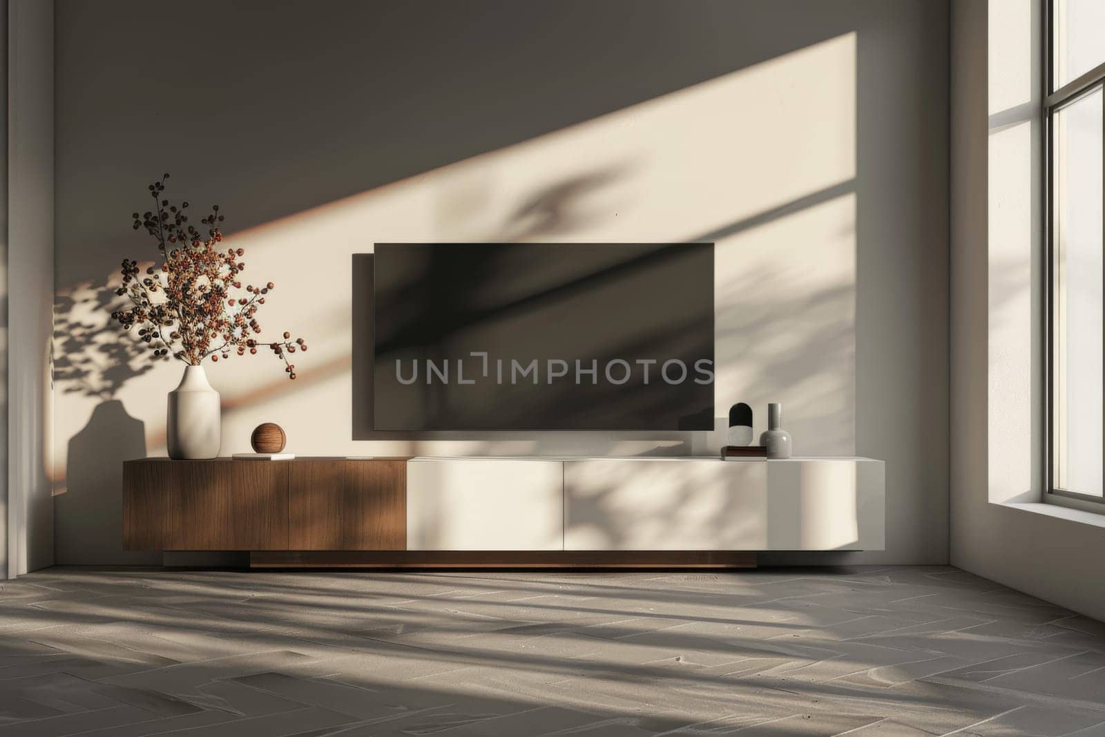 Simple and elegant mockup design with a spacious background.