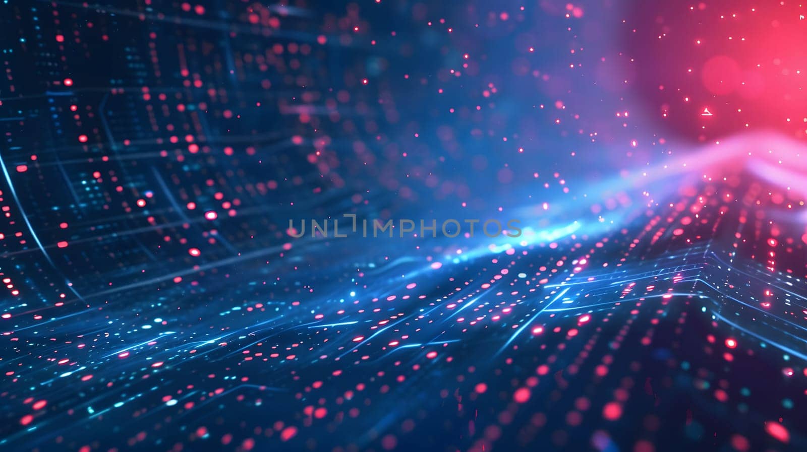 Abstract futuristic background Data Transfer.technology