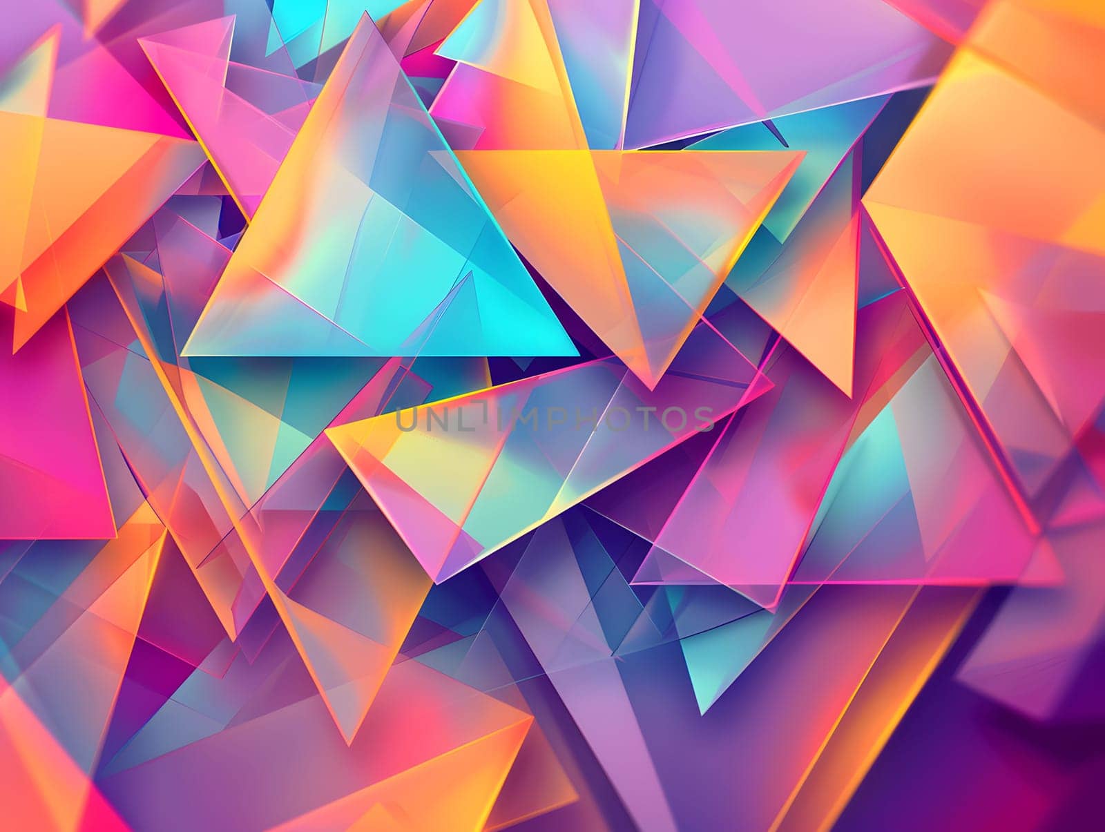 abstract geometric background. a vibrant abstract background