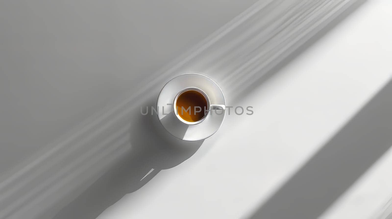 A quiet moment captured with minimalist aesthetics and a cup of coffee