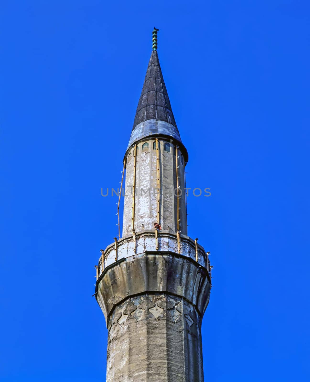 Mosgue with minaret in  Sarajevo, Bosnia-Herzegovina