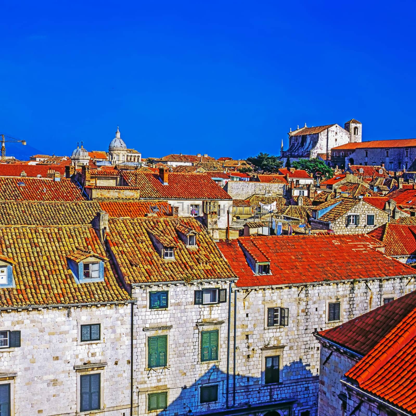 View of Dubrovnik in Croatia