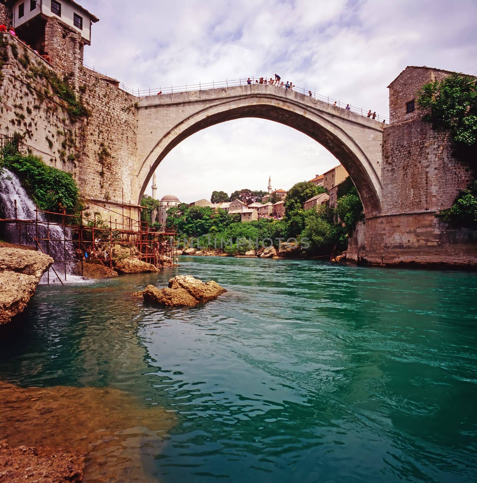 Medieval Bridge in Mostar, Bosnia-Herzegovina