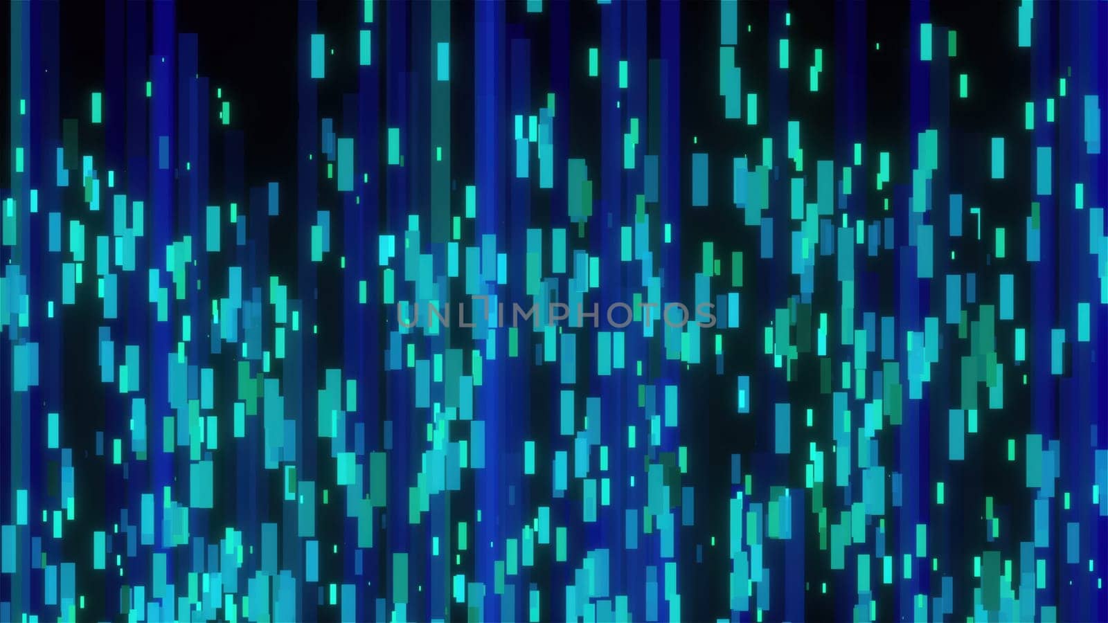 Abstract data Communication. Computer generated