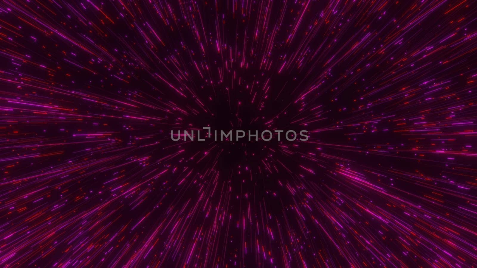 Hyperjump abstract background. Computer generated 3d render