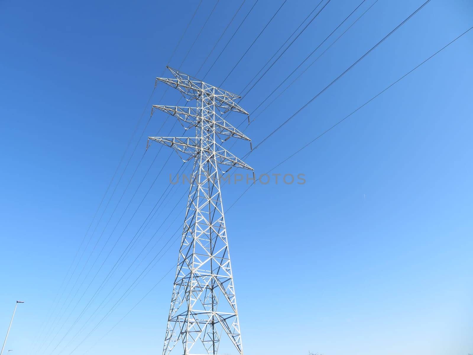 energy electricity metal towers ecology invisible industry
