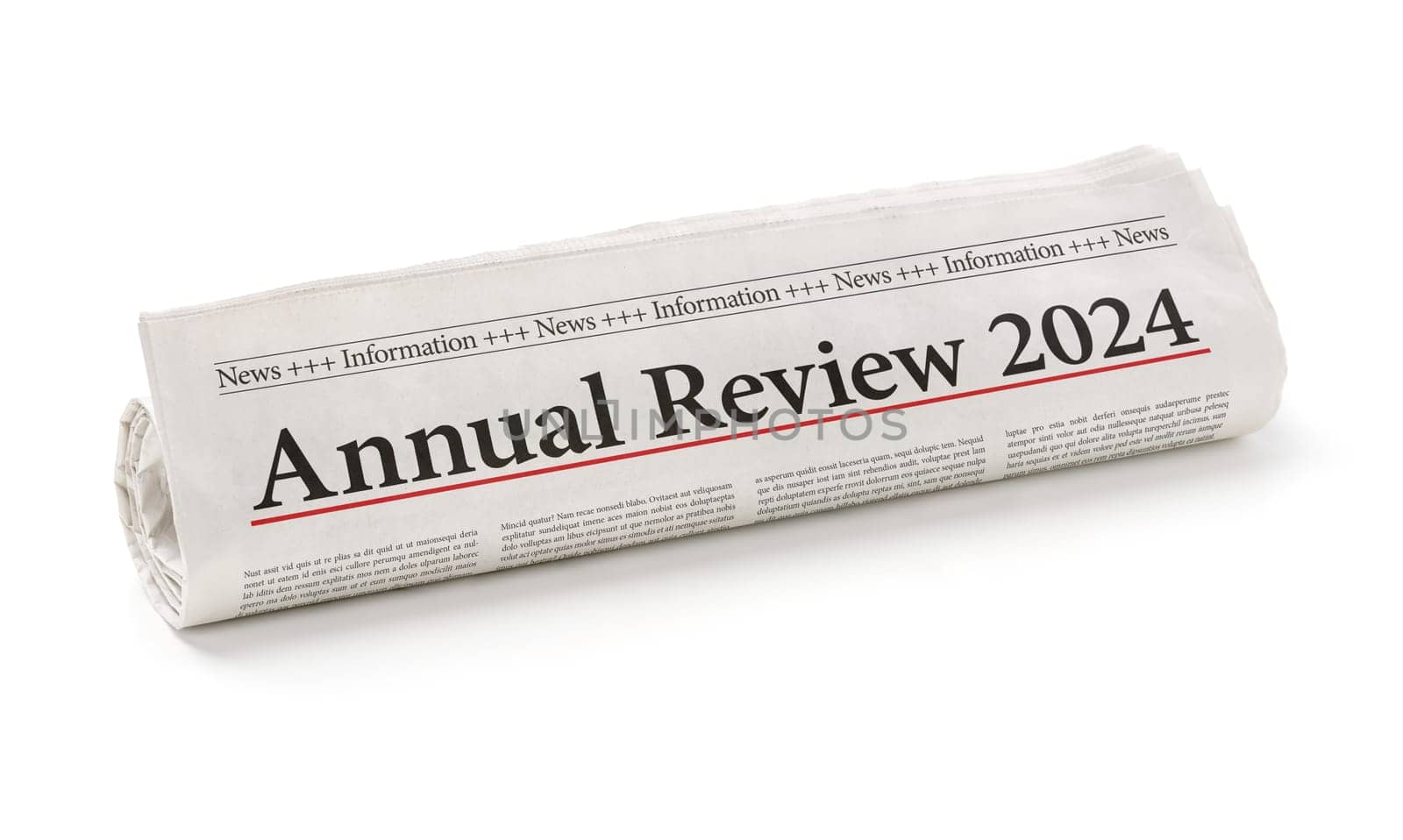 Rolled newspaper with the headline Changes coming in 2024