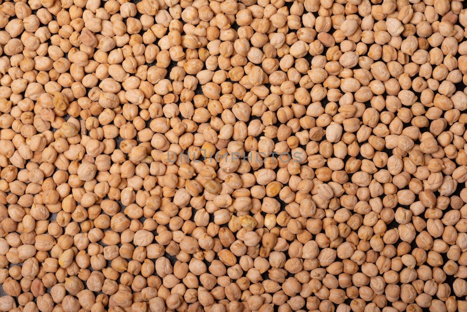 Peas close up texture pattern background, top viewpoint