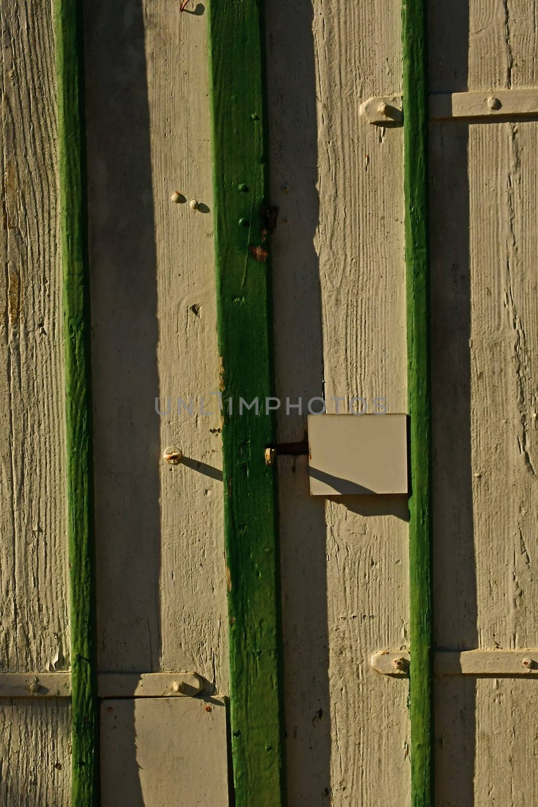 old wooden door of a German farmhouse