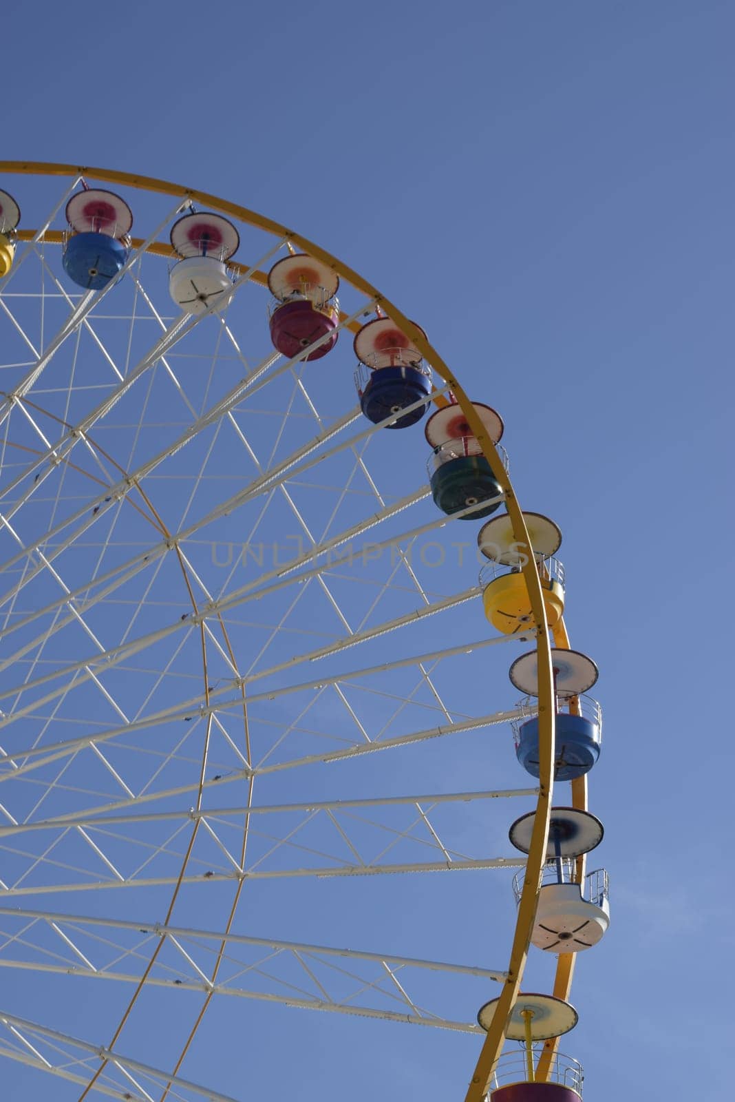 Ferris wheel at a funfair