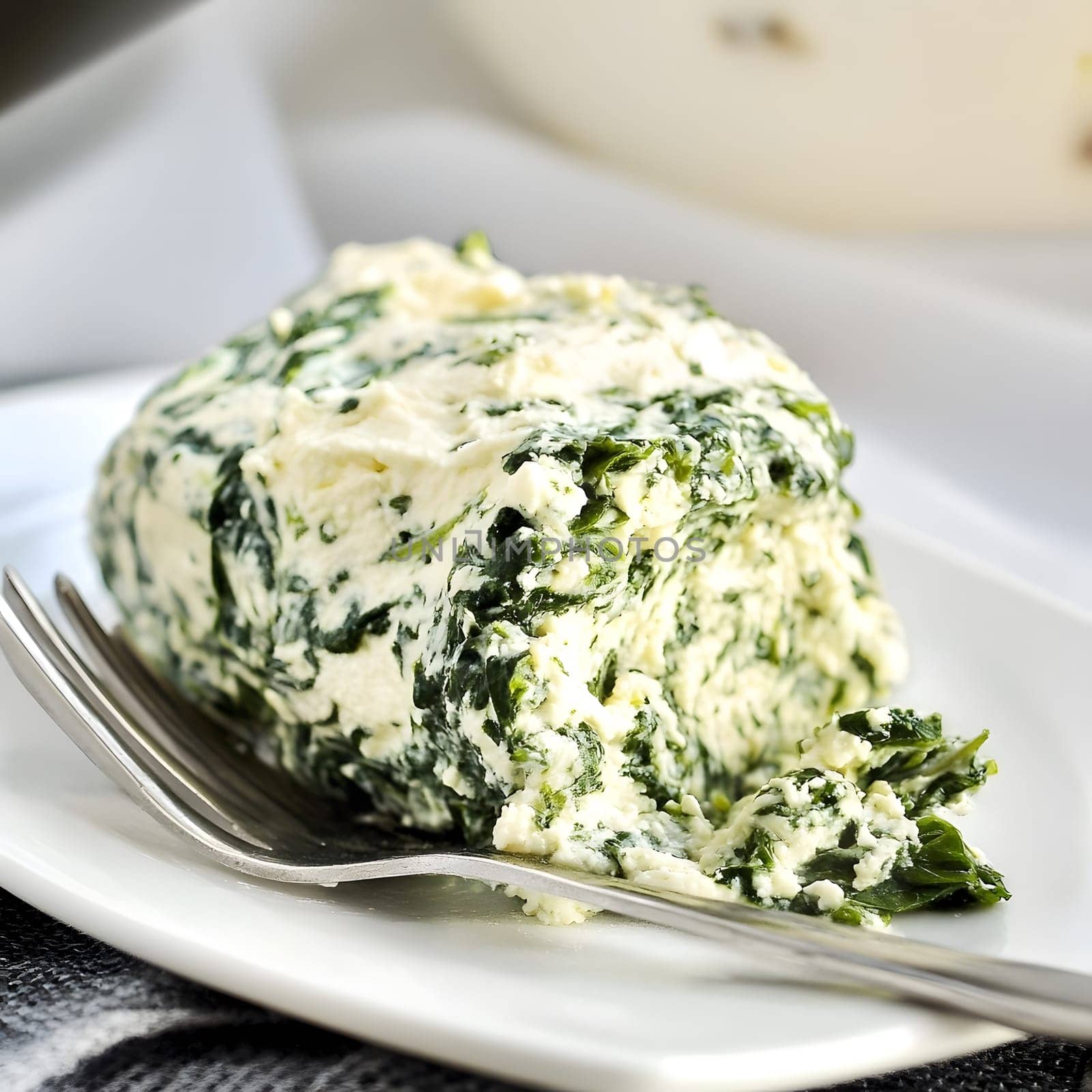 Green Fresh Creamy riccota cheese spinach homemade Healthy Vegan Food