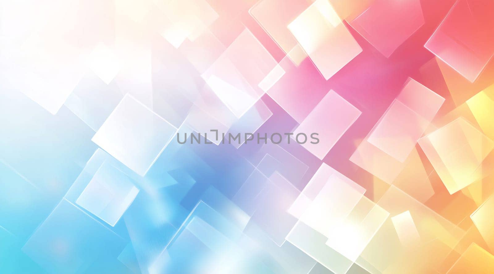Soft shapes in various colors blend together, creating an artistic and vibrant atmosphere ideal for creative projects.