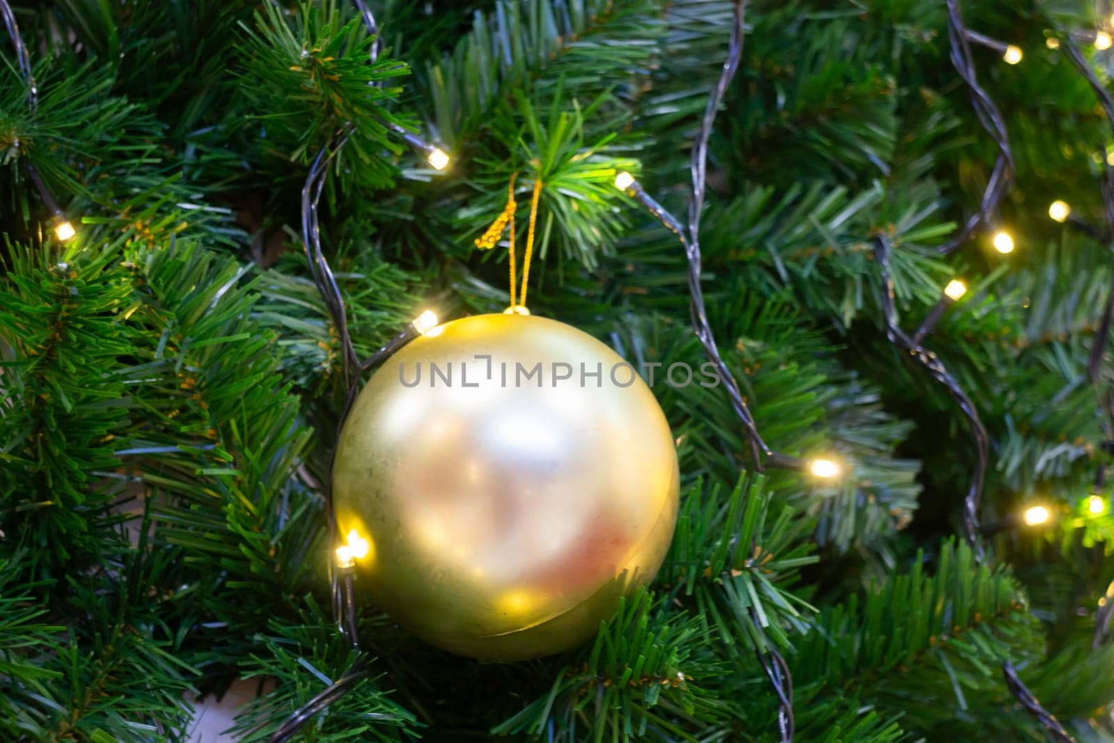 Christmas background and new year still life festive decoration, stock photo