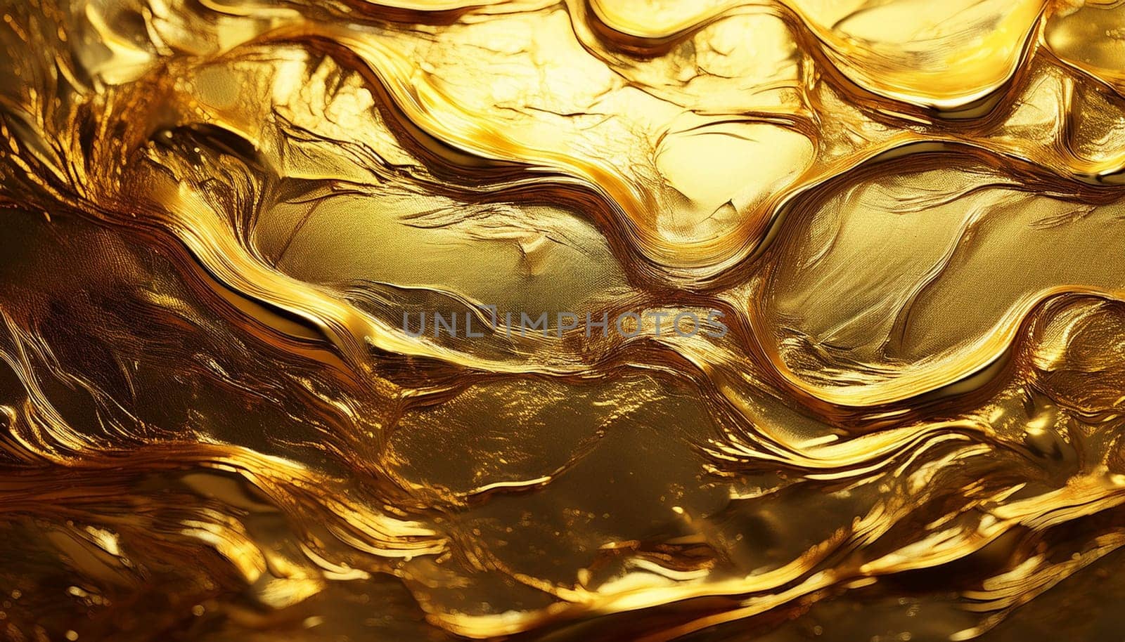 shimmering gold metal texture useful as a background