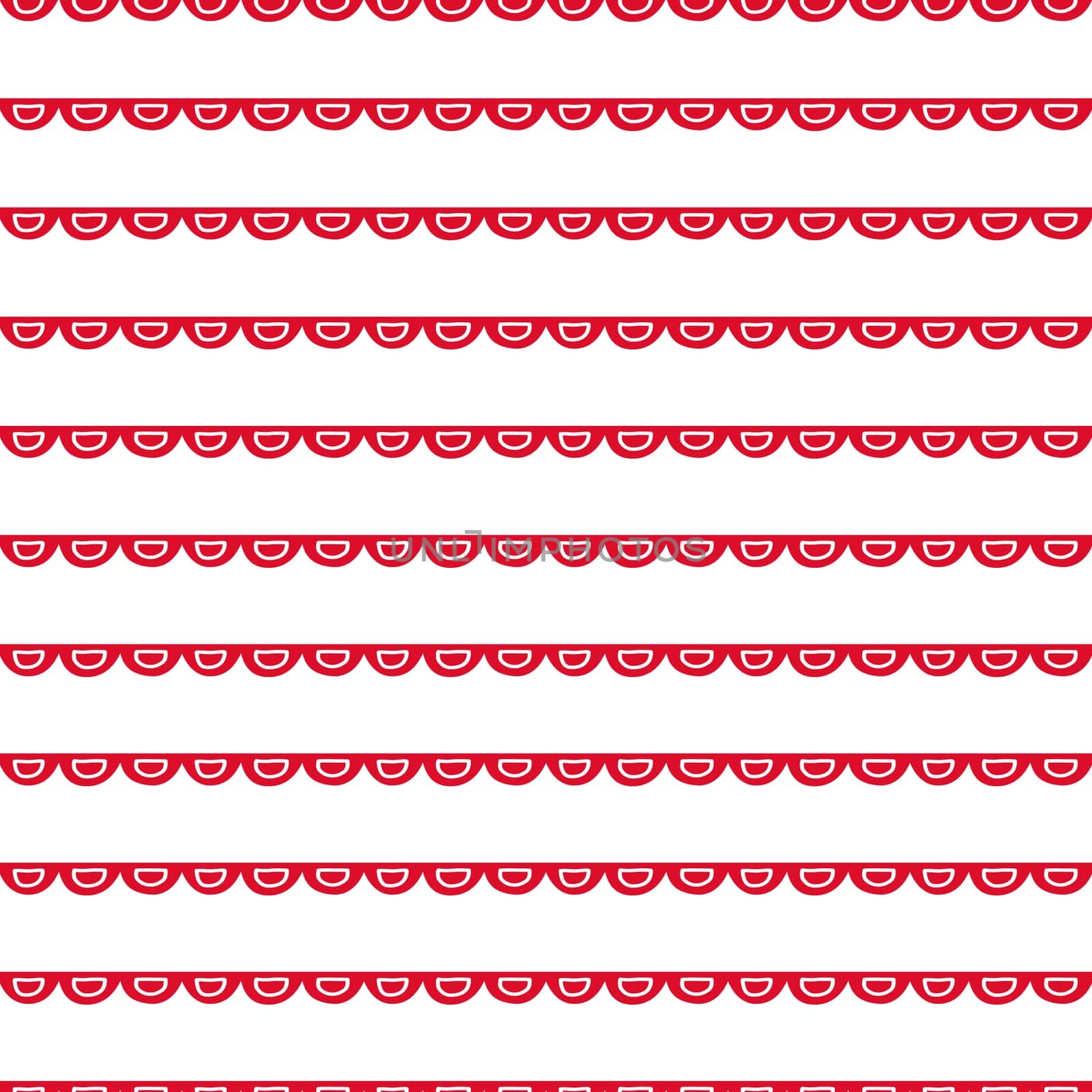 Seamless geometric pattern. Hand painted doodles in red and white. Graphic design element for web sites, stationary printables, fabric, scrapbooking etc.