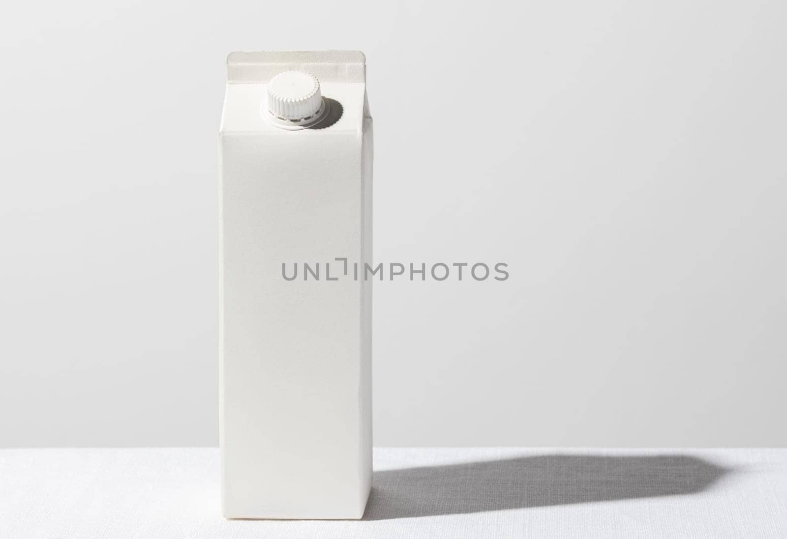 front view milk carton with copy space