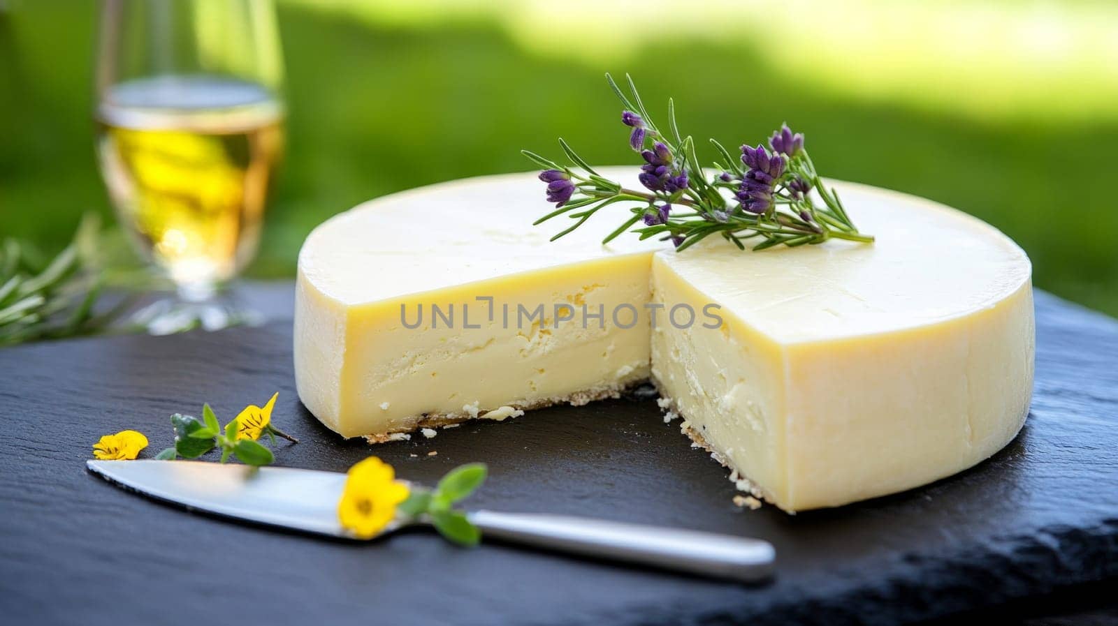 a dessert that looks like a traditional cake but is made entirely of savory ingredients like cheese and herbs