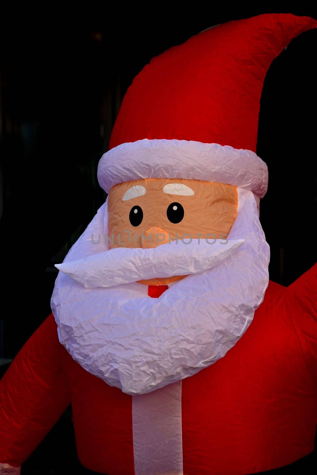 Santa Claus at a German Christmas market
