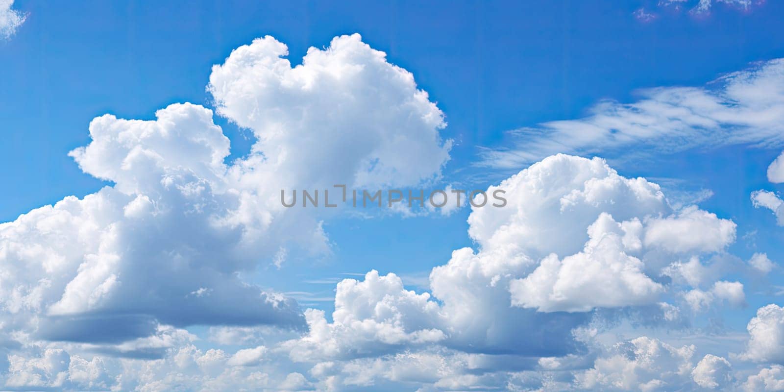 A cloudscape background - AI generated