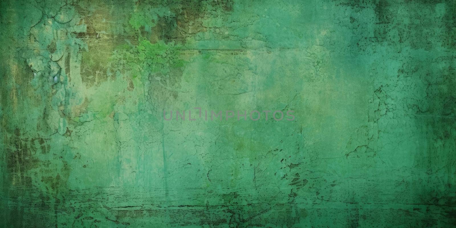 A vintage grungy green background texture - AI generated