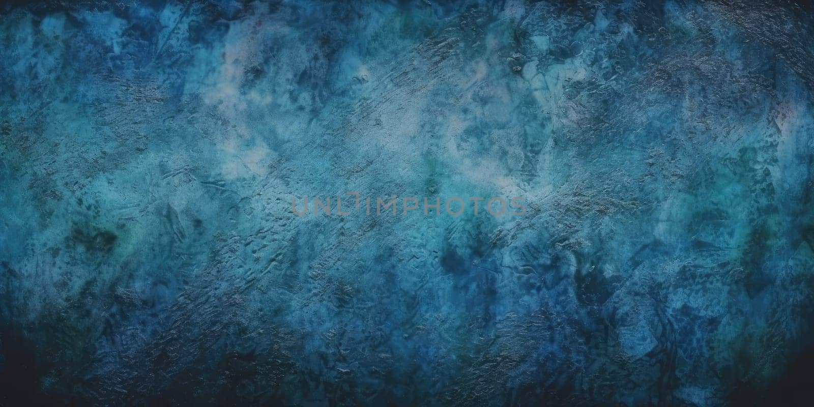 A vintage grungy blue background texture - AI generated