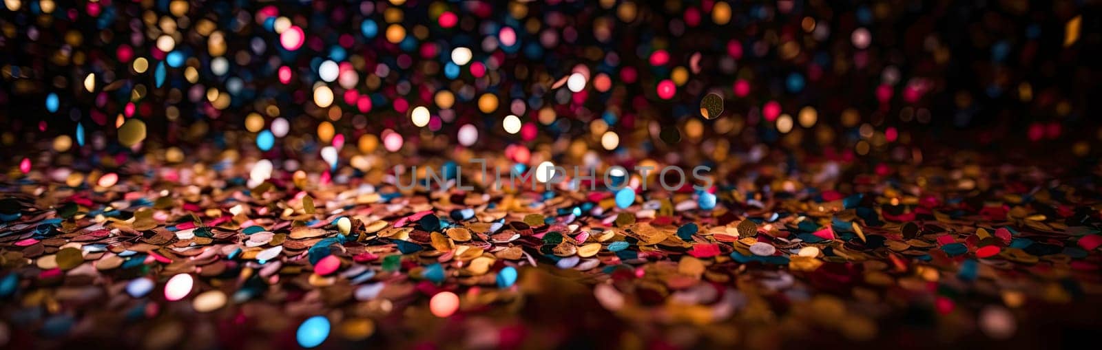 Confetti texture background - AI generated