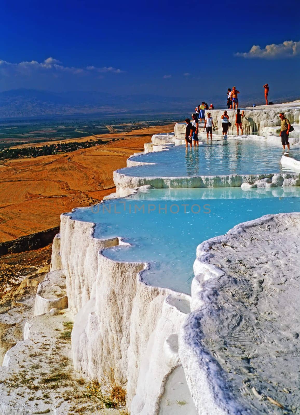 Hot Sprigs in Pamukkale, Turkey