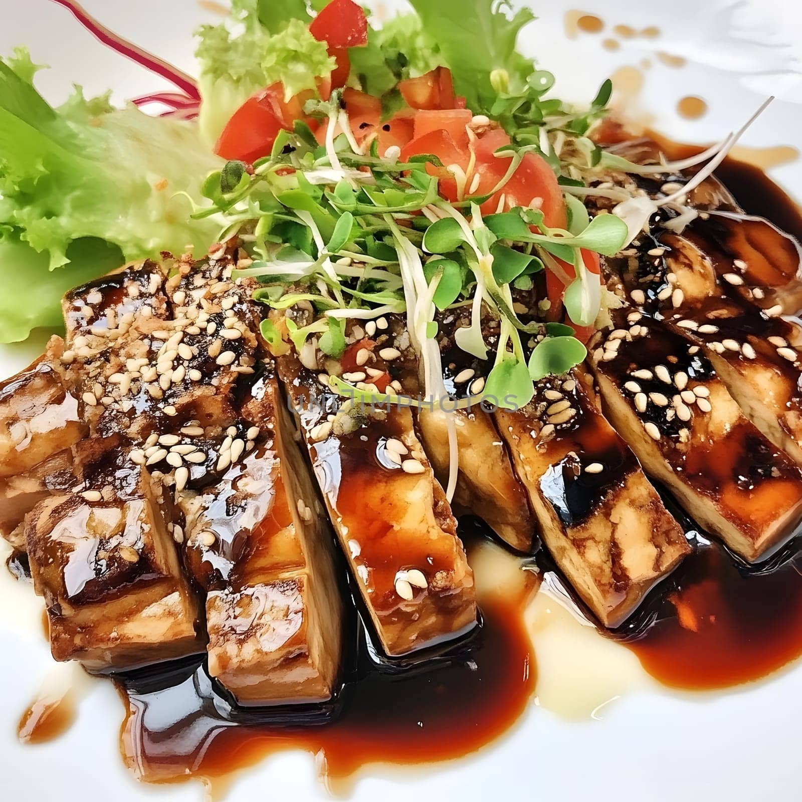 tofu food vegetarian cuisine vegan dinner dish