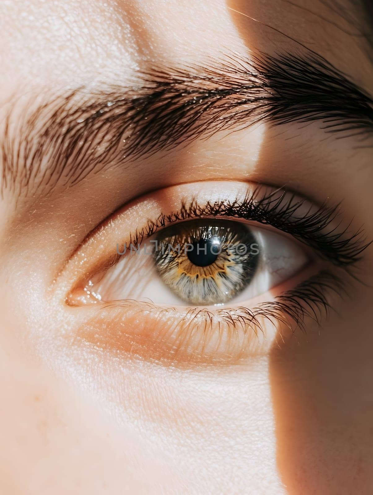 Human Eye close-up iris and pupil eyes vision