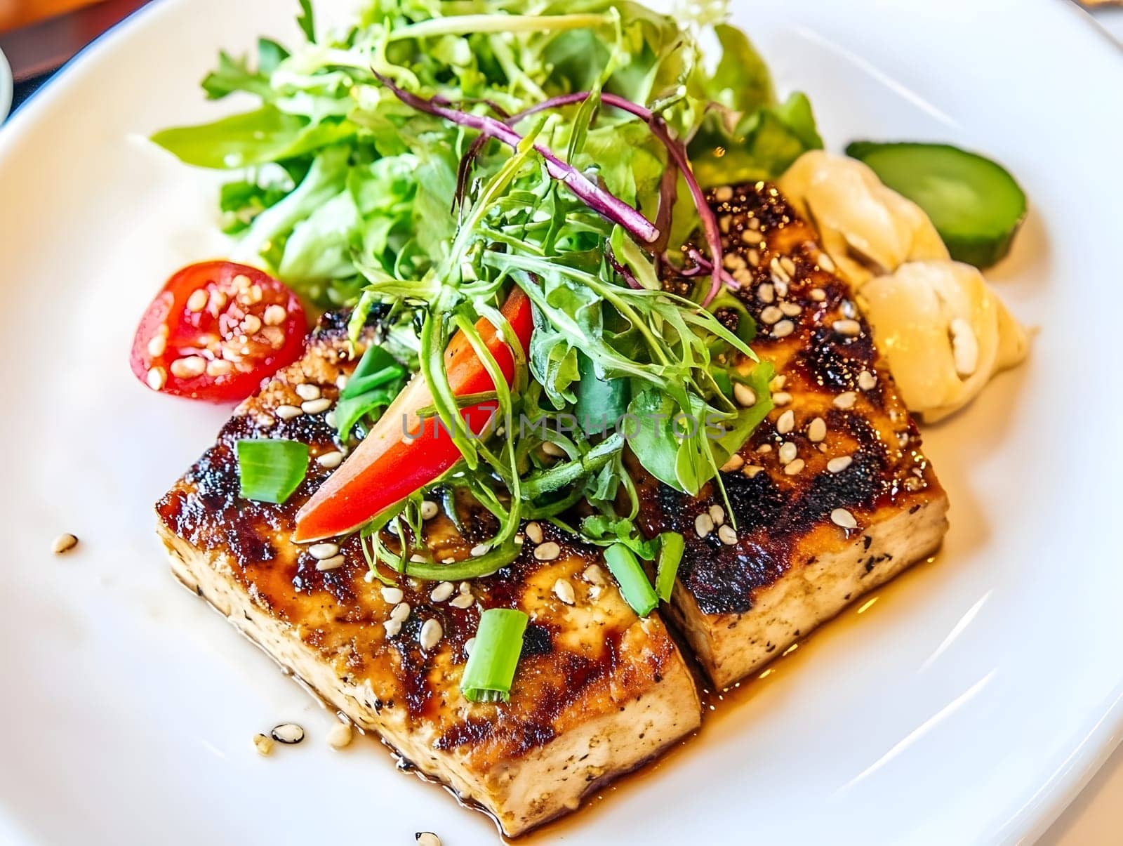 tofu food vegetarian cuisine vegan dinner dish