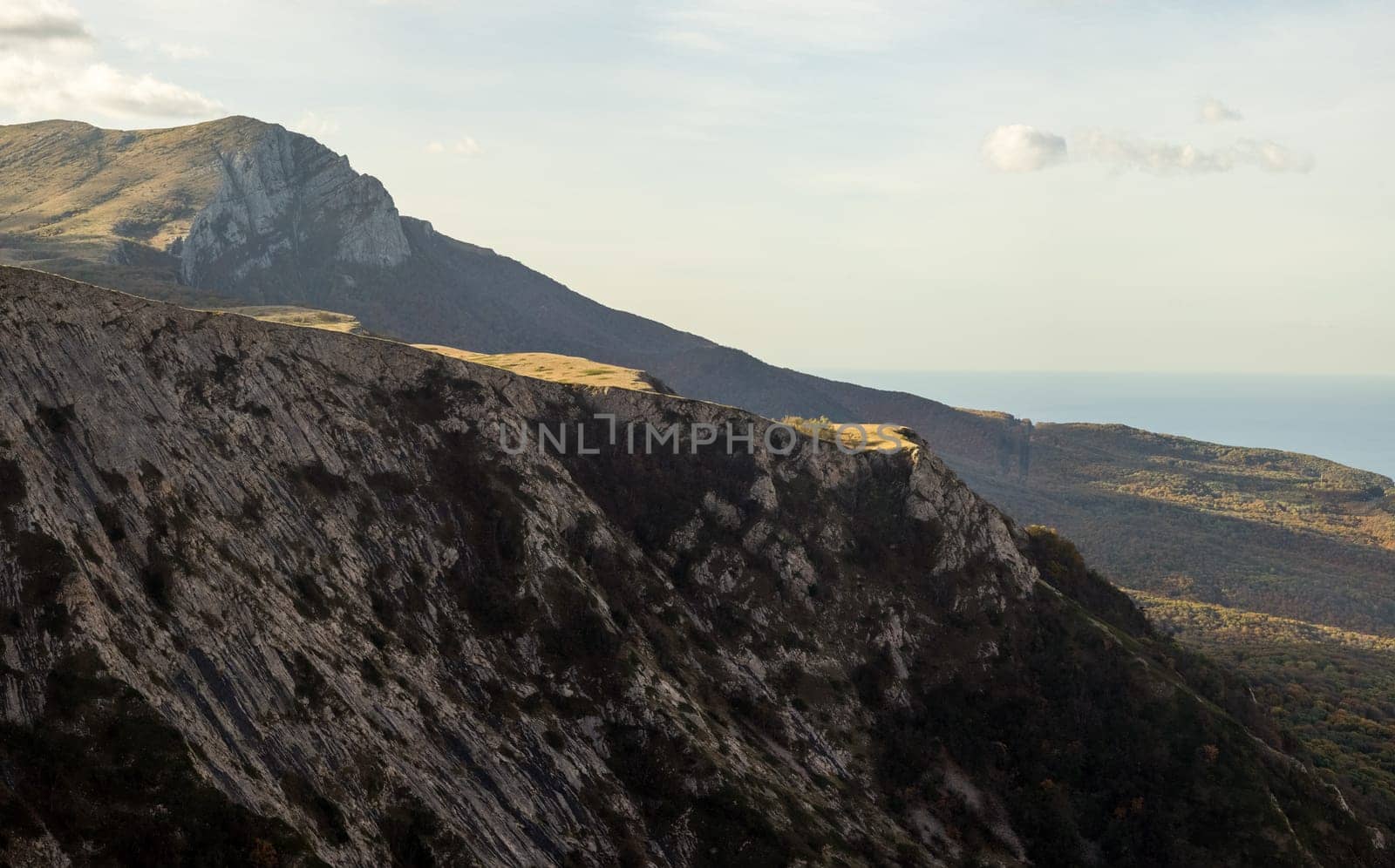 Crimean hills and mountains, nature of Crimea.