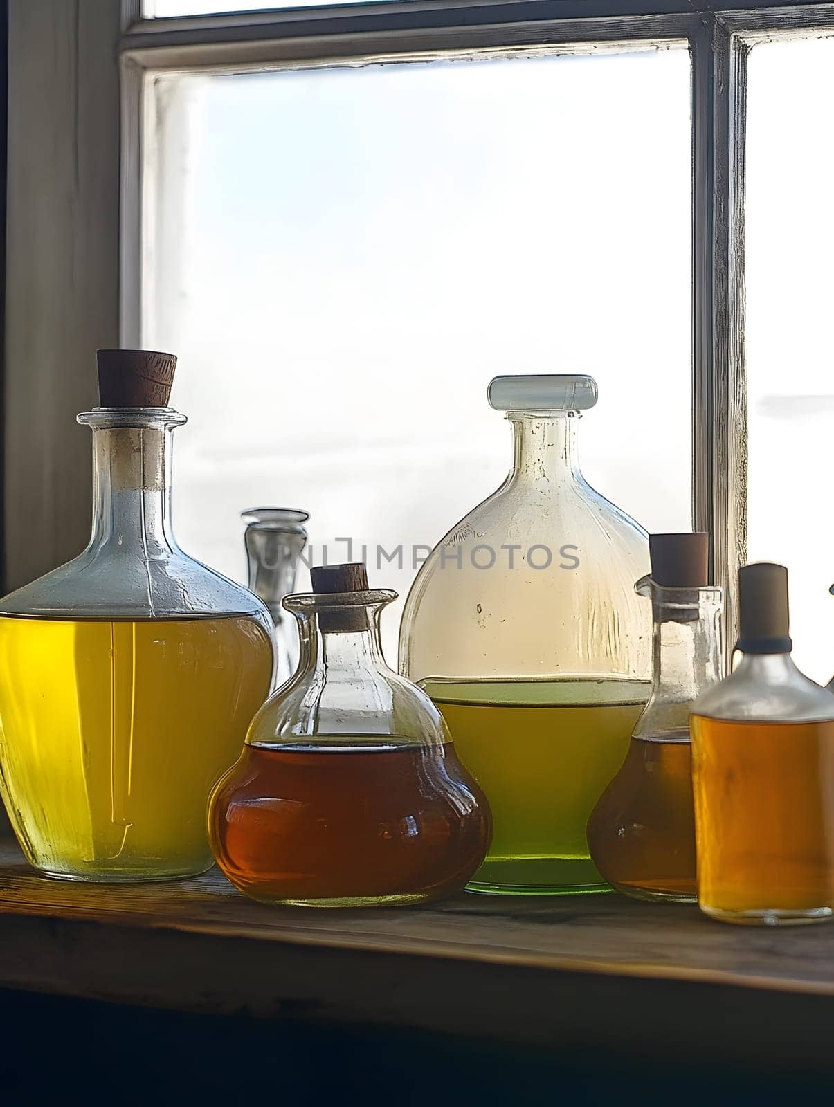 Chemical lab chemistry laboratory in a bottle cleaning liquid supplies