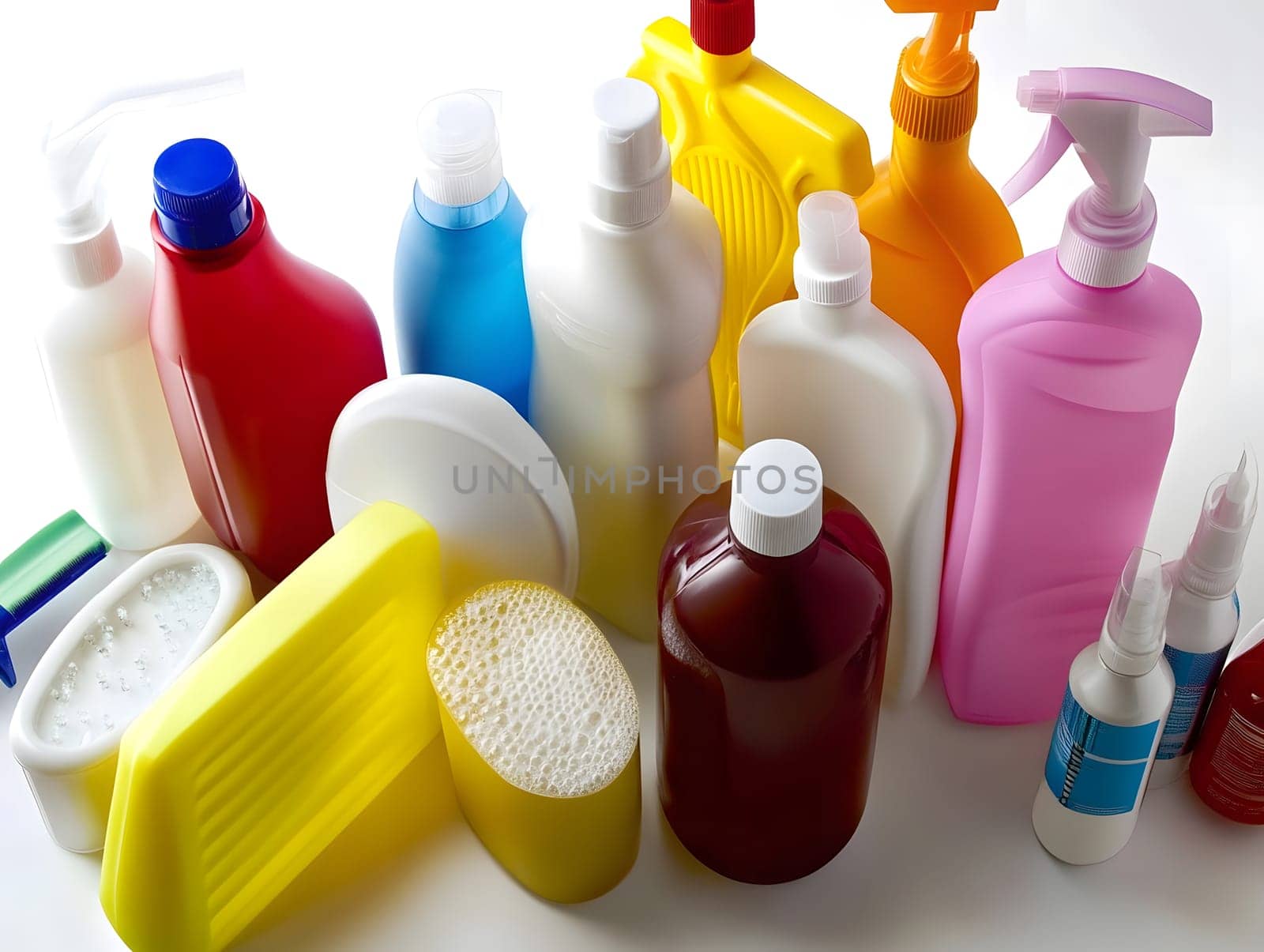Chemical lab chemistry laboratory in a bottle cleaning liquid supplies