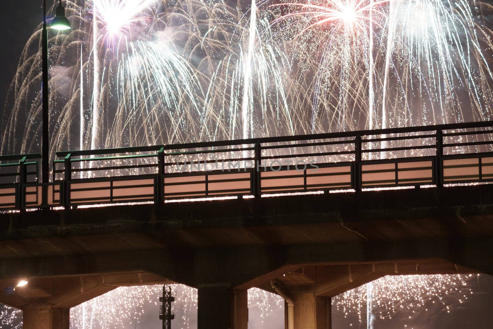 Minato Mirai of fireworks. Shooting Location: Yokohama-city kanagawa prefecture