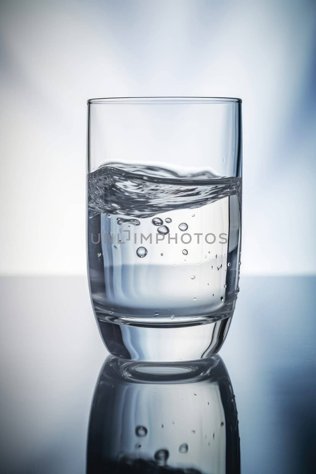 A glass of water - AI generated