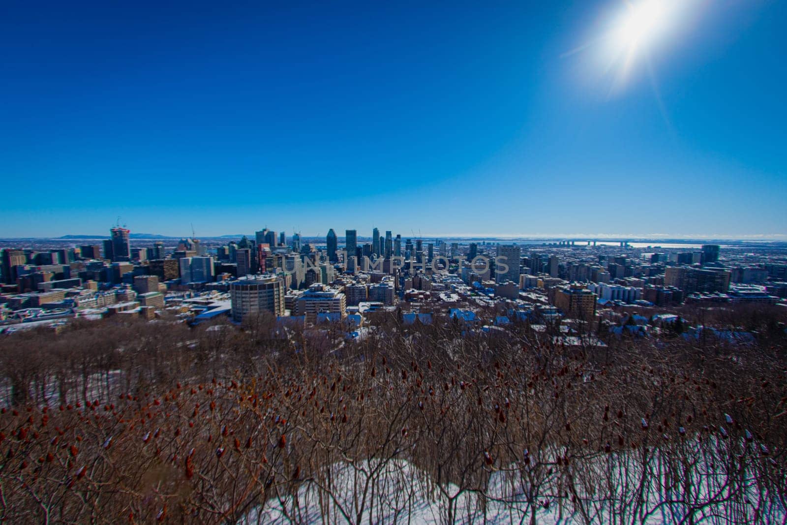 winter air in montreal. Shooting Location: montreal, canada