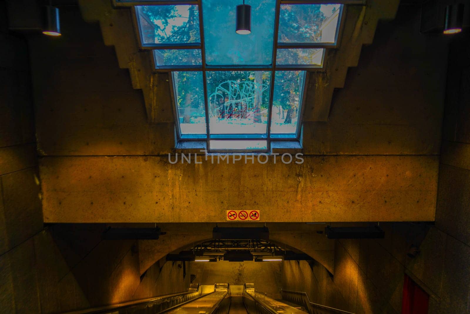 Montreal subway station. Shooting Location: montreal, canada
