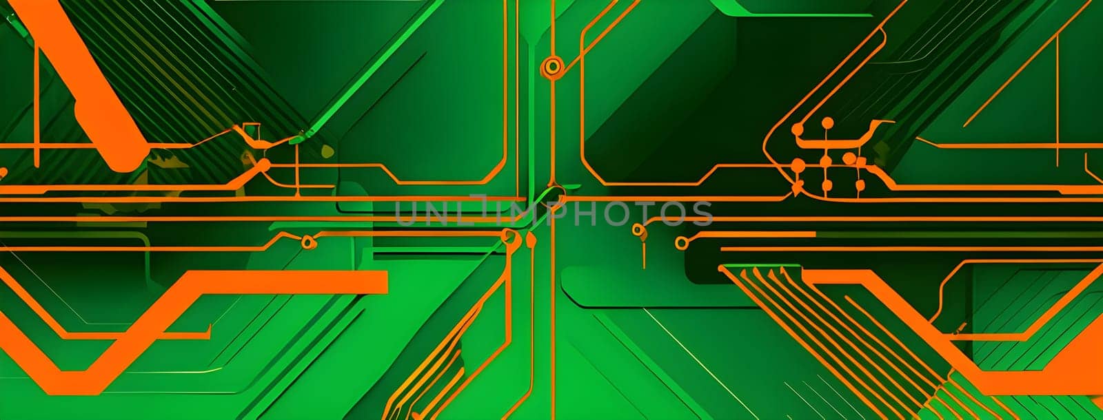 Converging digital lines and sport gear silhouettes creating an abstract pattern to show AI impact in sports training