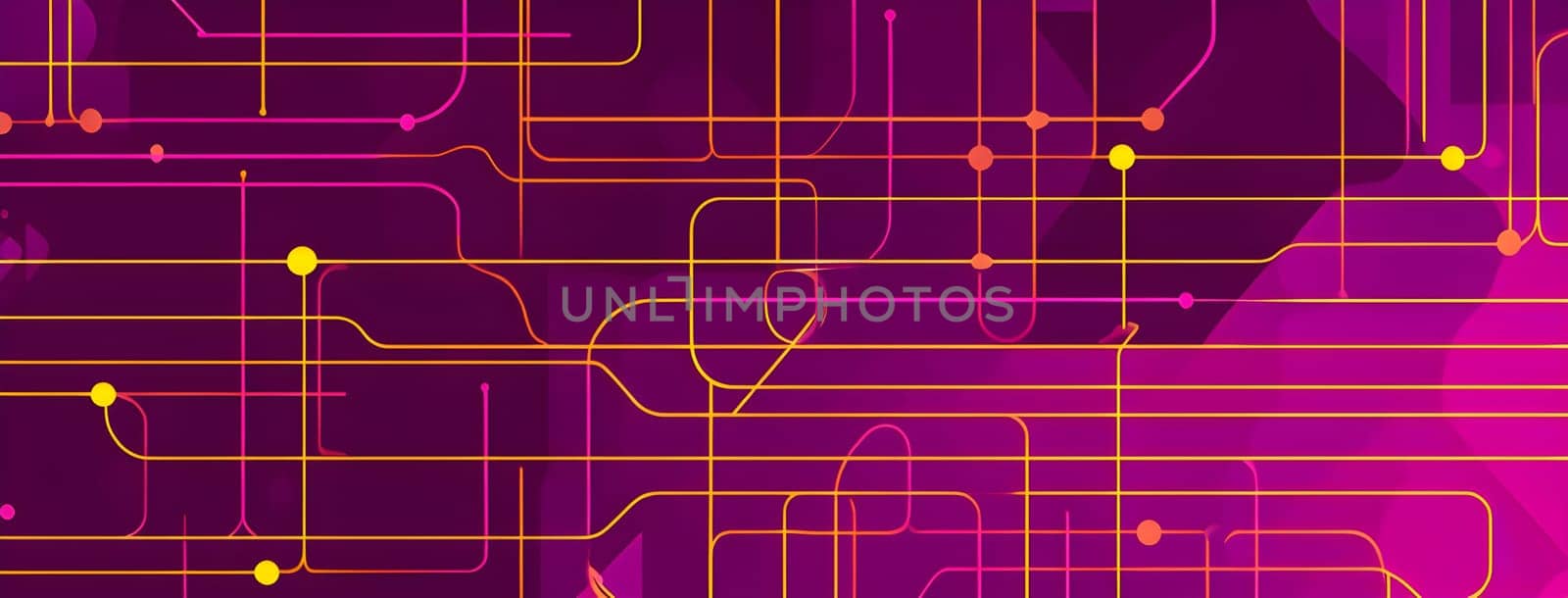 Converging digital lines and sport gear silhouettes creating an abstract pattern to show AI impact in sports training