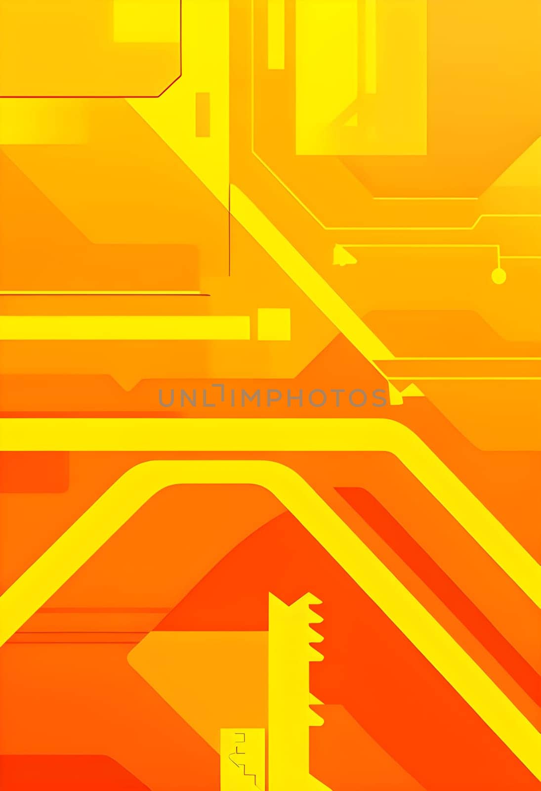 Converging digital lines and sport gear silhouettes creating an abstract pattern to show AI impact in sports training