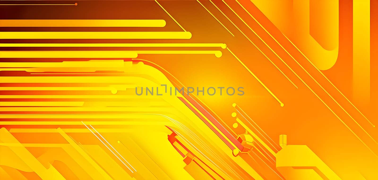 Converging digital lines and sport gear silhouettes creating an abstract pattern to show AI impact in sports training